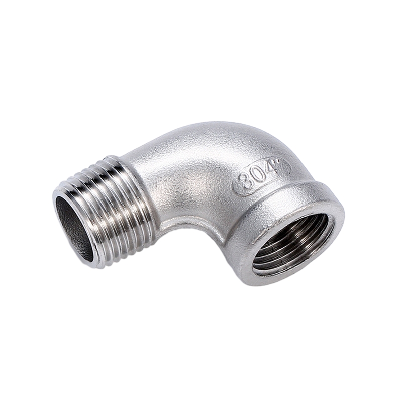 304 Nerezová ocel odlité 90 ° Street Loket Threped Trupe Fittings