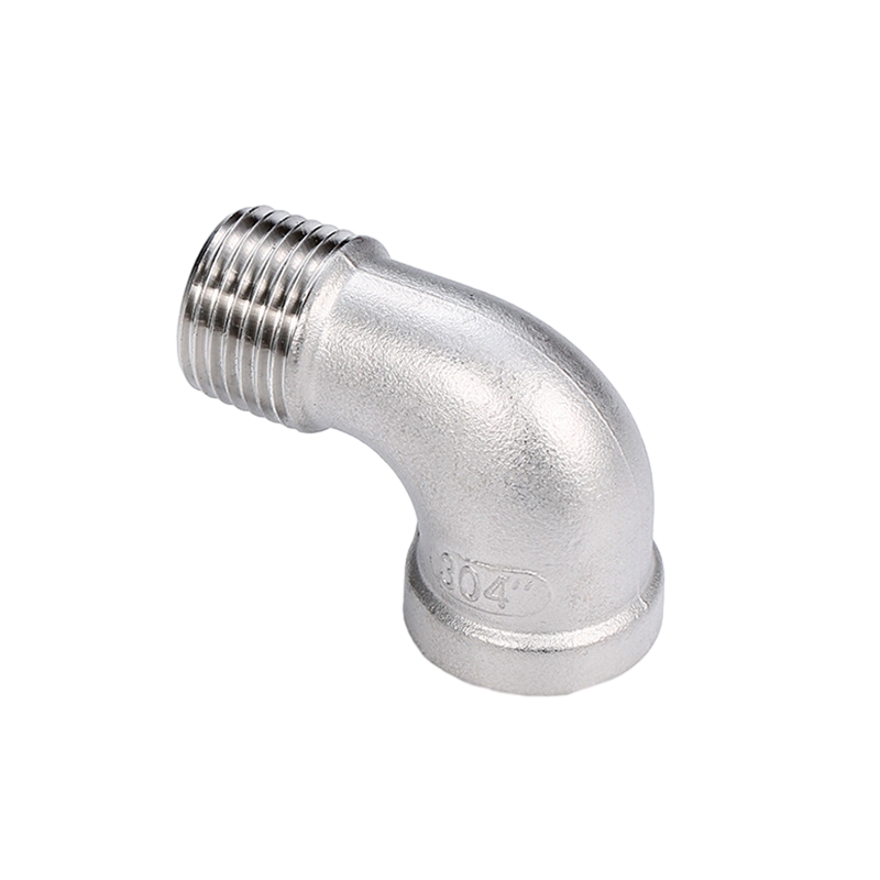 304 Nerezová ocel odlité 90 ° Street Loket Threped Trupe Fittings